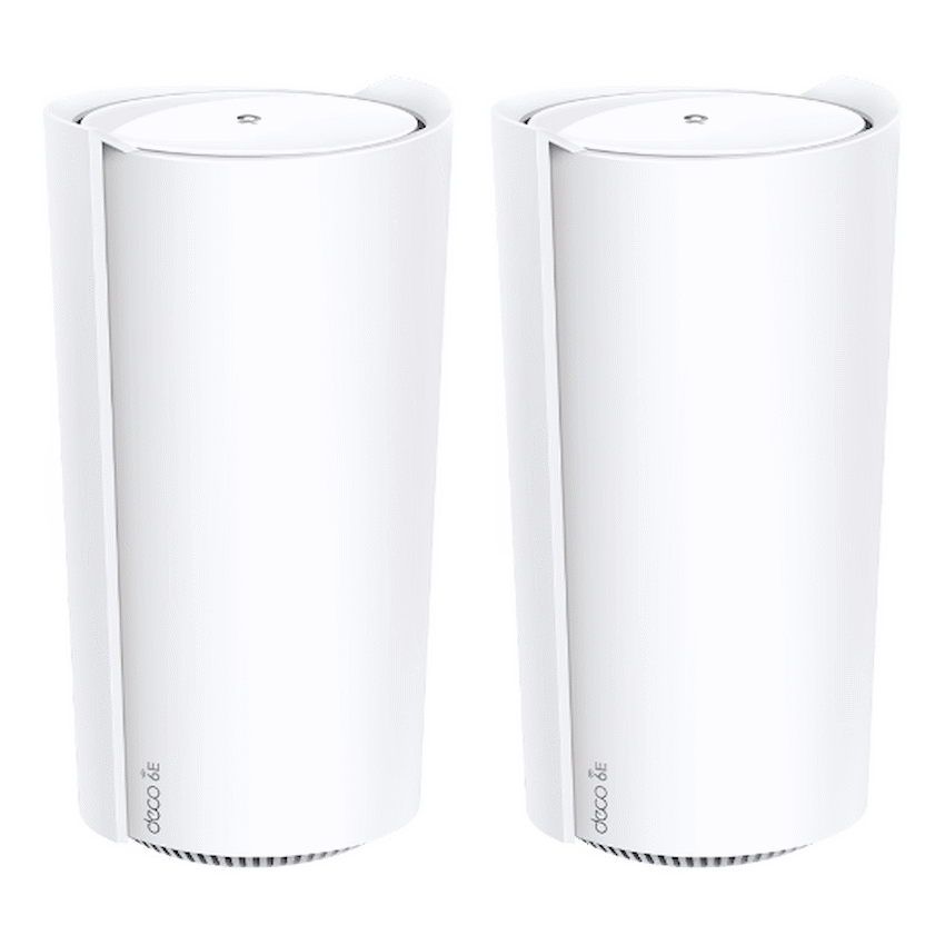 TP-Link Deco XE200 (2-Pack) AXE11000 Whole Home Mesh Wi-Fi 6E System (Tri-Band)