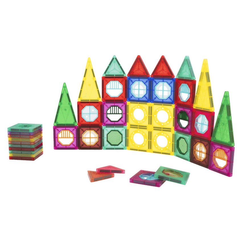 56 Magnetic Tiles, Windows and Stickers