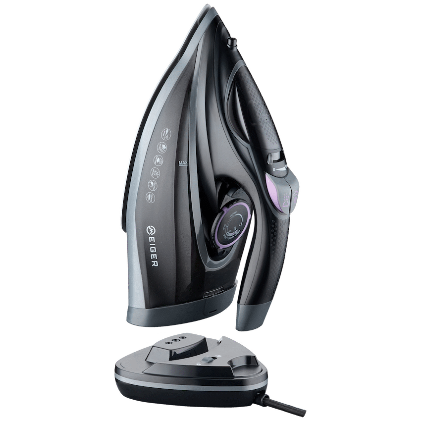 EIGER ANGATO - 2200W CORDLESS CERAMIC STEAM IRON