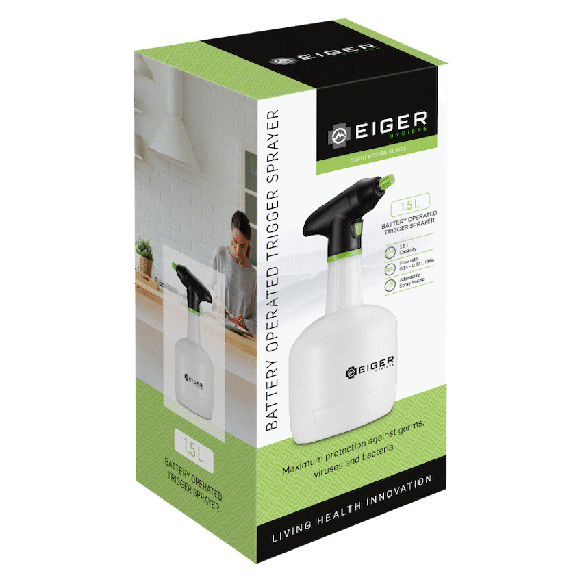 EIGER - BATTERY OPERATED TRIGGER SPRAYER.