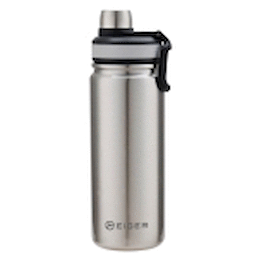 EIGER OTTEMA SERIES 650ML SPORT FLASK STEEL GREY