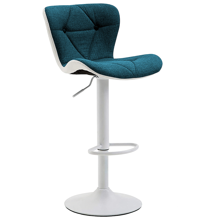 Everfurn Halter Bar Stool - Blue (2 Pack)