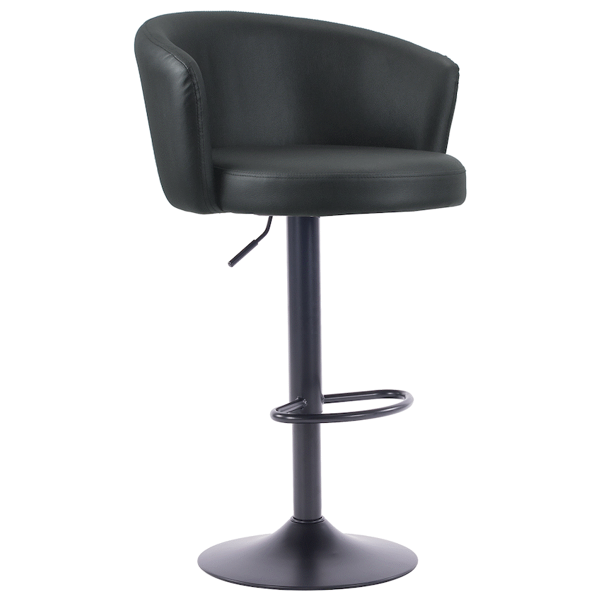 Everfurn Titan Barstool Black - 2 Pack
