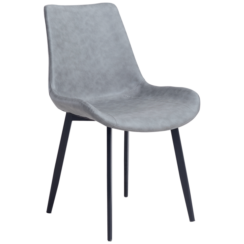 Everfurn Mendy Dining Chair - Textured Grey (4 Pack)