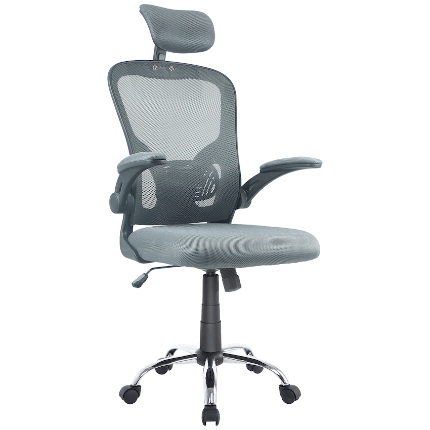 Everfurn Stagio Ergo Office Chair - High Back - Grey
