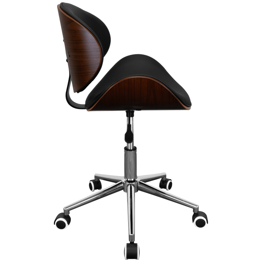 Amos Mid Back Office Chair - Black - Image 14