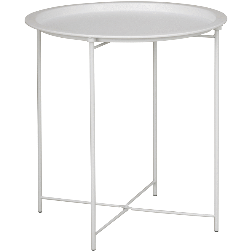 Everfurn Nala Side Table - White