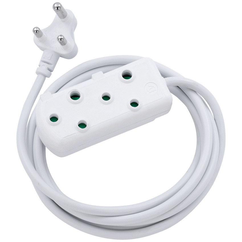 Ellies Side by Side Heavy Duty Extension Lead - 3m