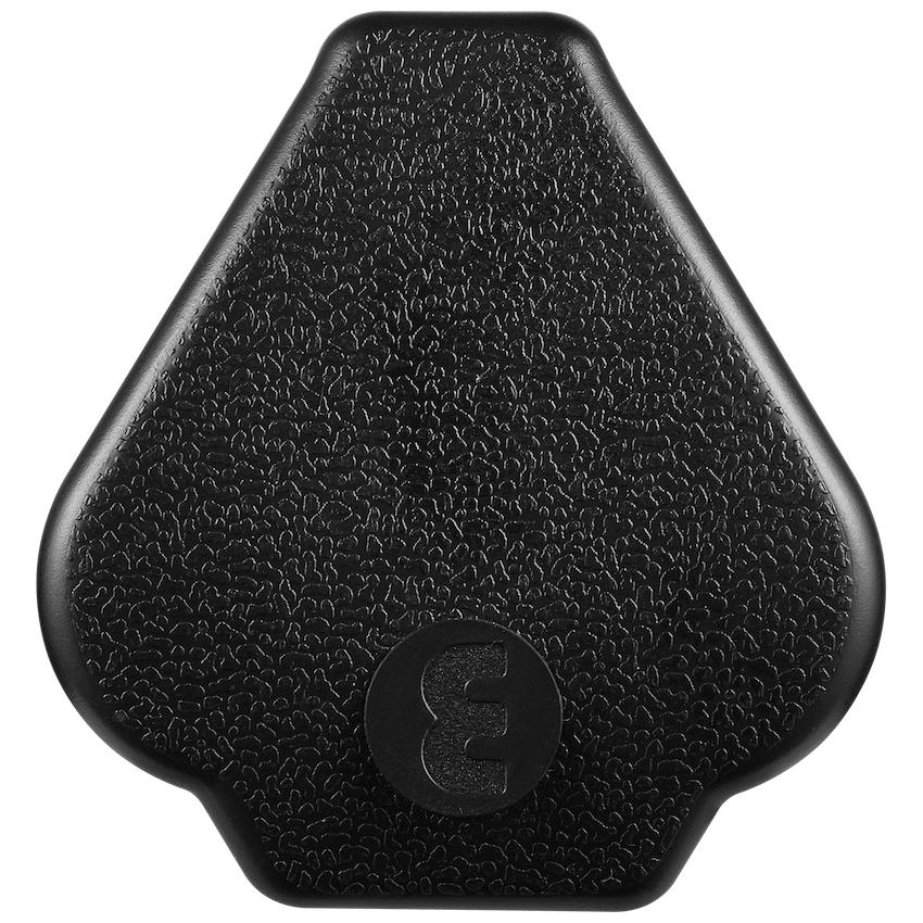 Ellies 16a Heavy-Duty Rubber Screw-on Plug Top - Black - Image 2