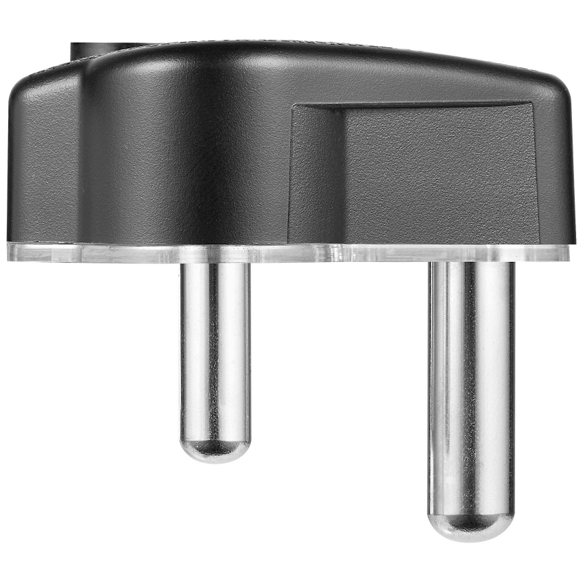 Ellies 16a Heavy-Duty Rubber Screw-on Plug Top - Black - Image 5