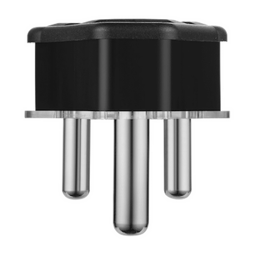 Ellies 16a Heavy-Duty Rubber Screw-on Plug Top - Black - Image 9