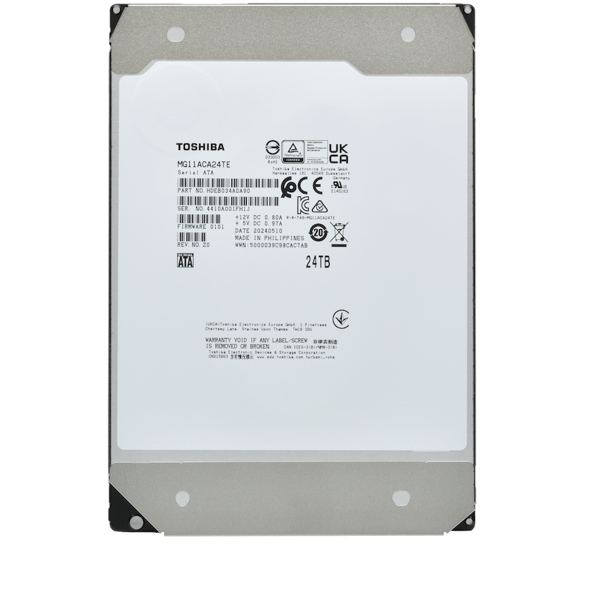 MG Series - Enterprise Capacity HDD 24TB - MG11ACA24TE