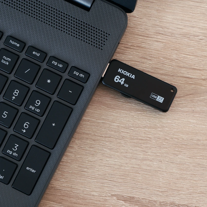 Kioxia U365- 64GBUSB 3.2 Yamabiko Slyder Type - Image 4