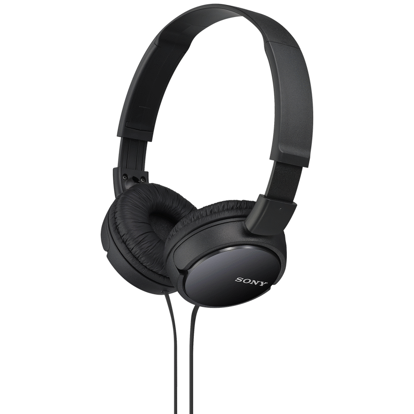 Sony MDR-ZX110 Foldable Headphones - Black