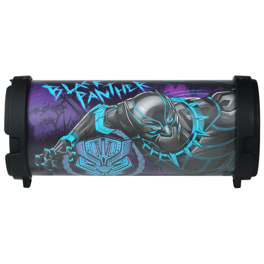 Marvel Mini Tube Bluetooth Speaker - Black Panther