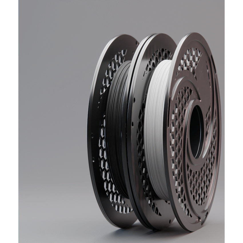 SA Filament 2x 350g PLA Black and White Twin Pack