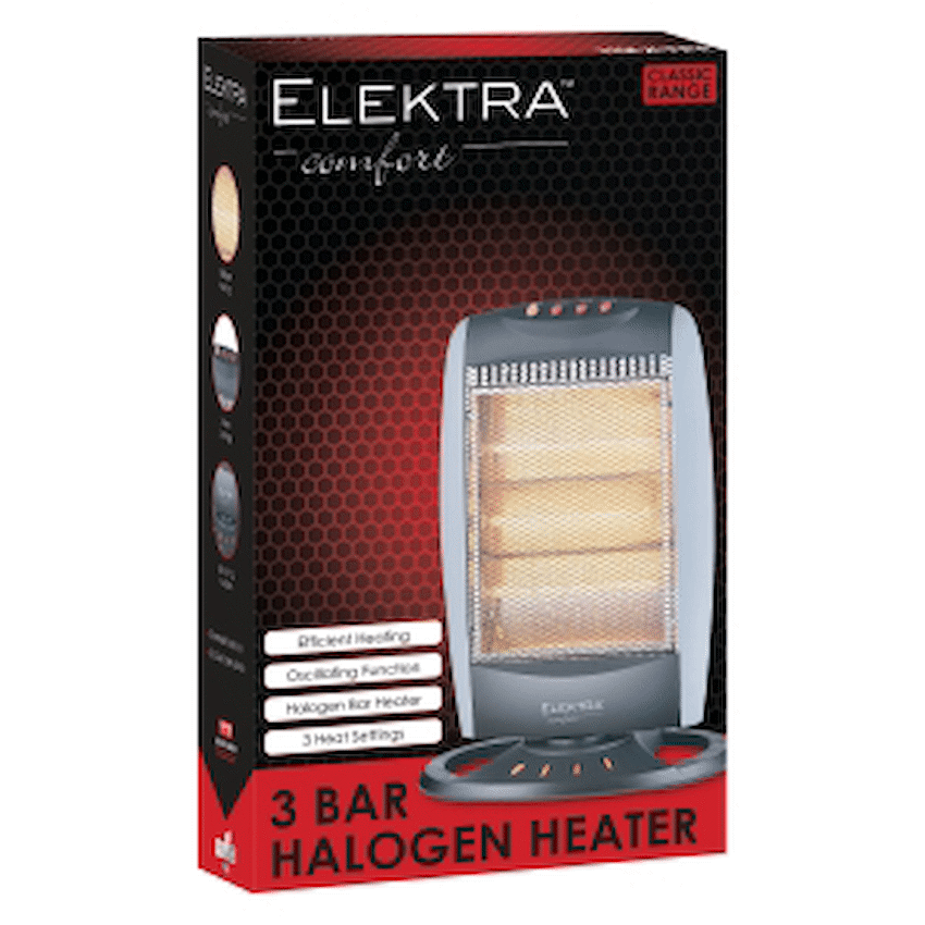 Elektra 3 Bar Halogen Heater - Image 3