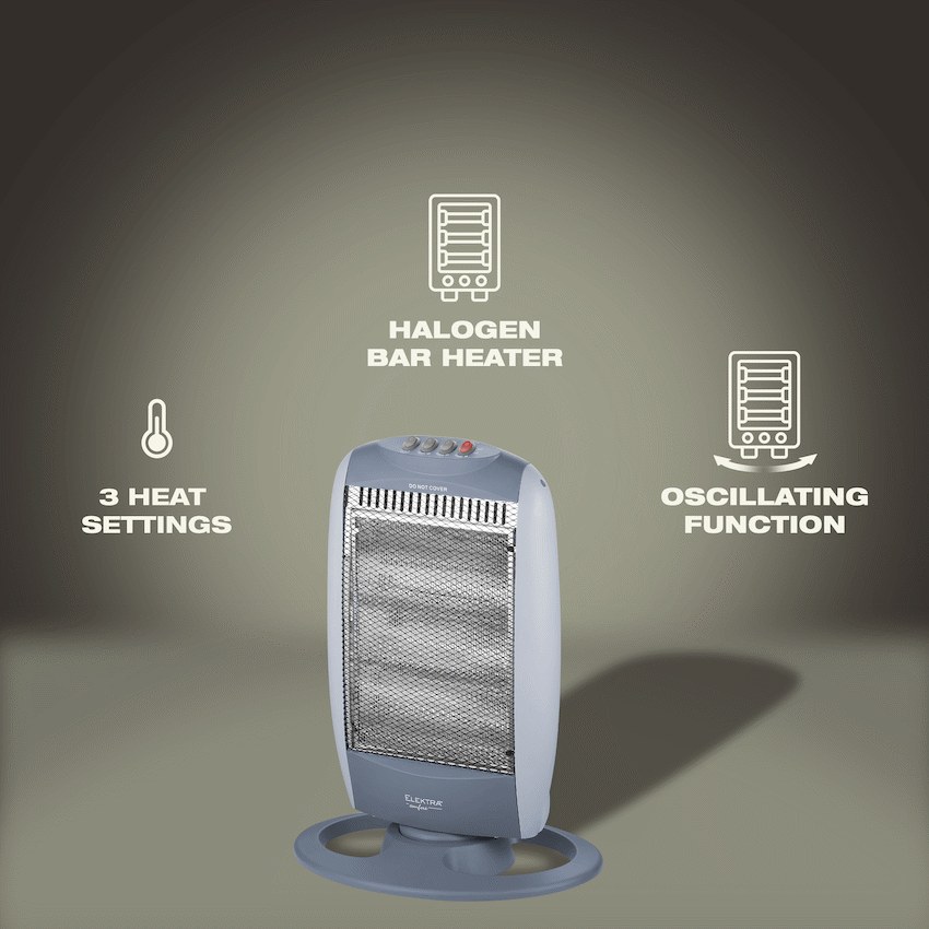 Elektra 3 Bar Halogen Heater - Image 7