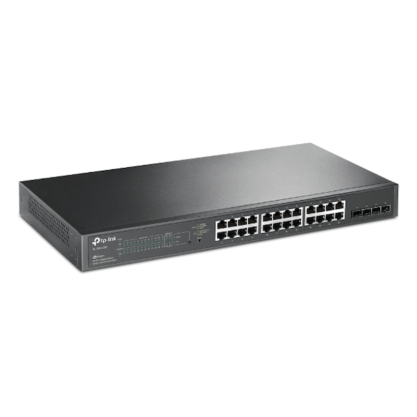 TP-Link SG2428P JetStream 28-Port Gigabit Smart Switch with 24-Port PoE+
