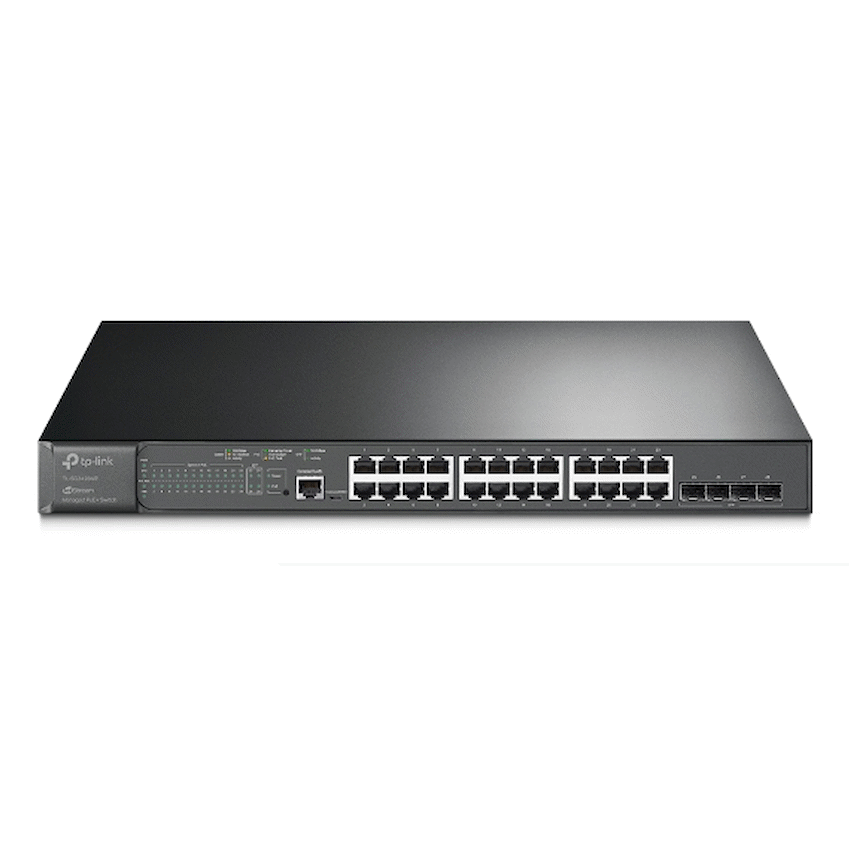 TP-Link SG3428MP JetStream 28-Port Gigabit L2+ Managed Switch with 24-Port PoE+
