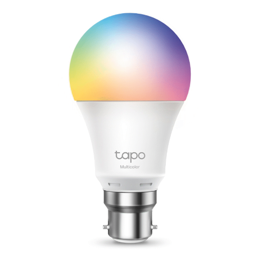 TP-Link Tapo L530B 9w Smart Wi-Fi Light Bulb, Multicolor, A60, B15