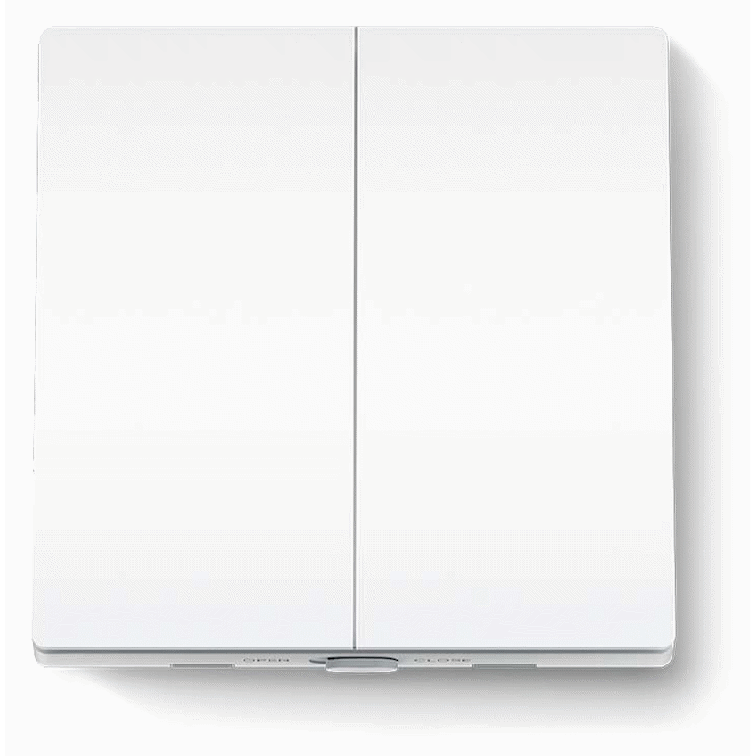 TP-Link Tapo S220 Smart 868mhz Light Switch 2-Gang 1-Way, No Neutral Required