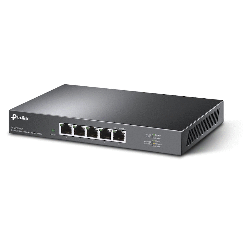 TP-Link TL-SG105-M2 5-Port 2.5G Multi-Gigabit Desktop Switch