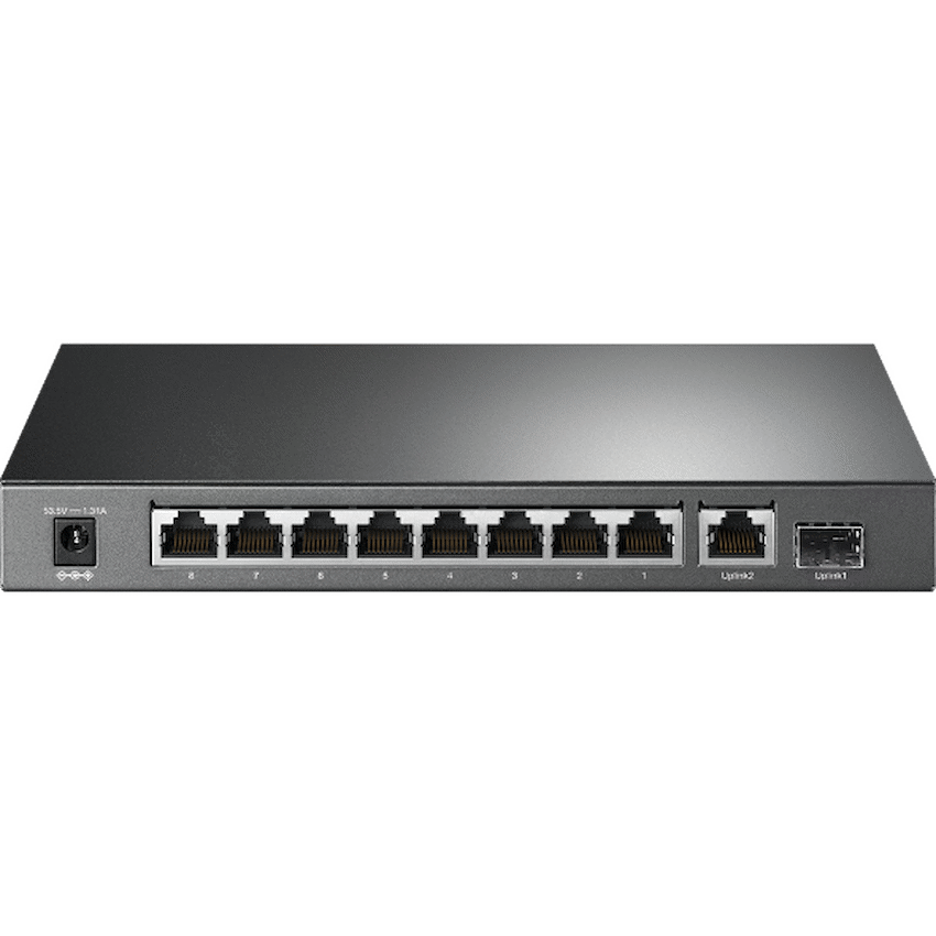 TP-Link TL-SG1210P 10-Port Gigabit Desktop Switch with 8-Port PoE+