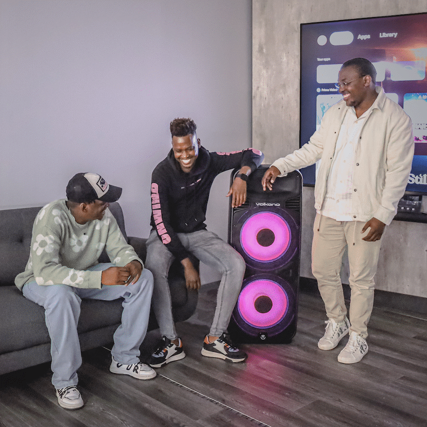 Volkano Olympian Series Dual 15" Party Speaker - Black - Image 13