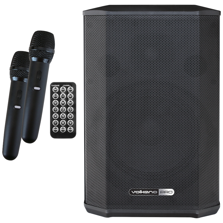 Volkano Pro VPA300 Mini PA System with Wireless Microphone