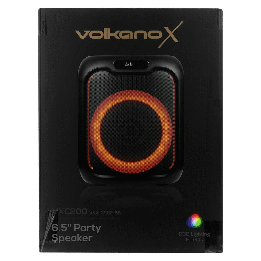 VolkanoX VXC200 6.5" Party Speaker - Black - Image 11