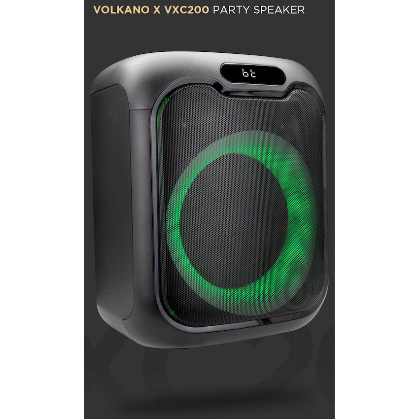 VolkanoX VXC200 6.5" Party Speaker - Black - Image 9