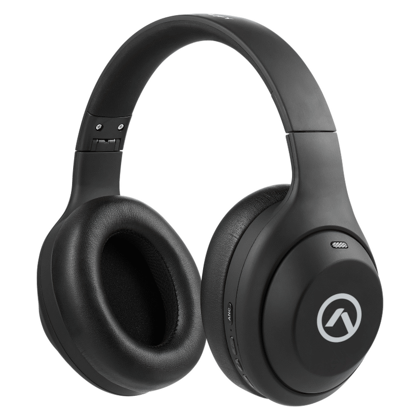 Amplify Quietude Bluetooth Headphones with Active Noise Cancelling - Black