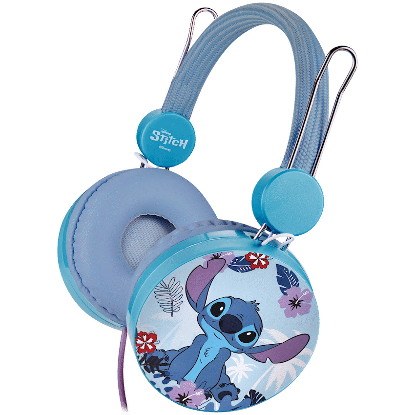 Disney Stitch Auxiliary Headphones with Stickers