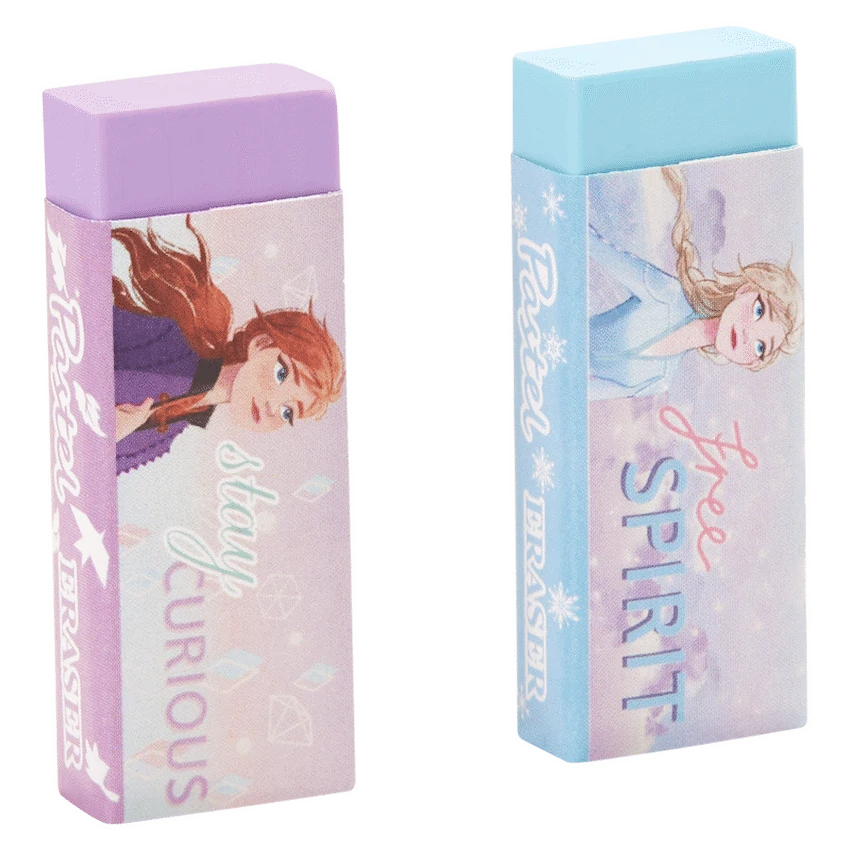 Frozen 2 Pastel Colour Erasers - Multi