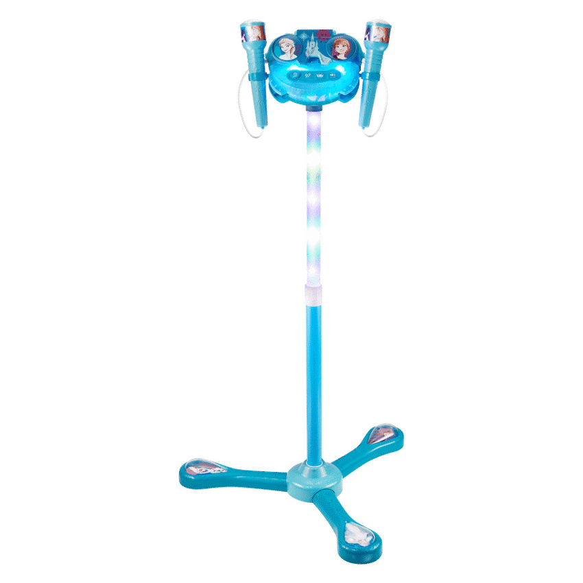 Frozen double mic karaoke stand