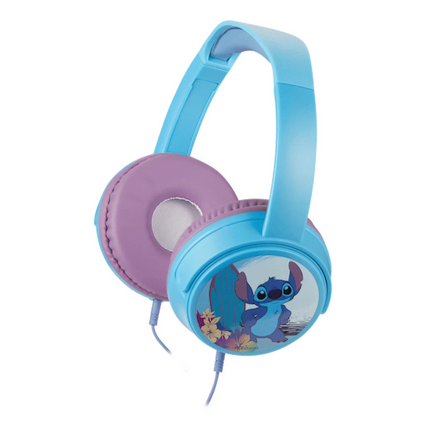Disney Stitch Auxiliary Headphones with 11 Stickers