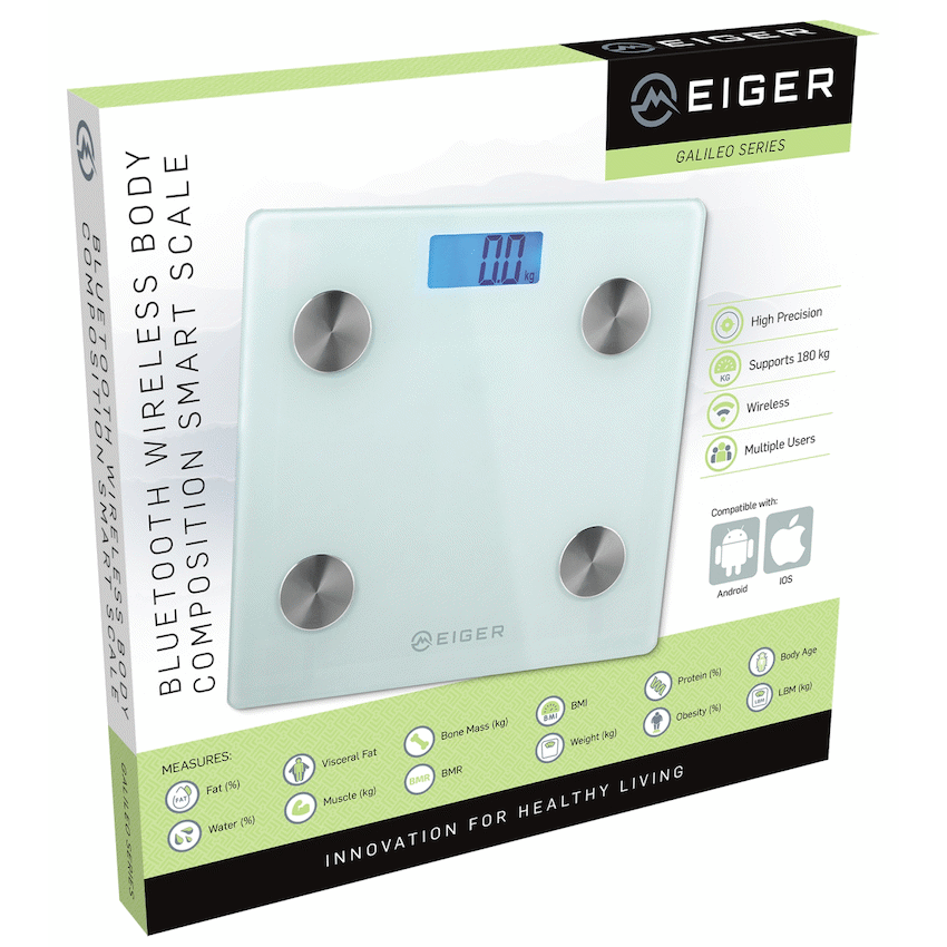 Eiger Health Galileo Series Body Composition Smart Scale