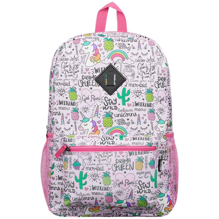 Quest Unicorn Weekend 4-Piece BTS Backpack Combo - Pink