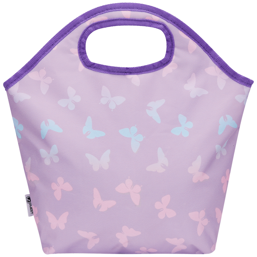 Quest Butterfly Value Lunch Cooler - Purple