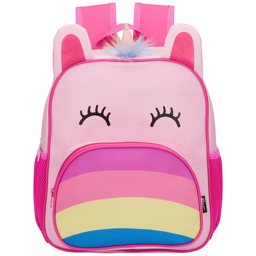 Quest Unicorn Rainbow Backpack - Pink