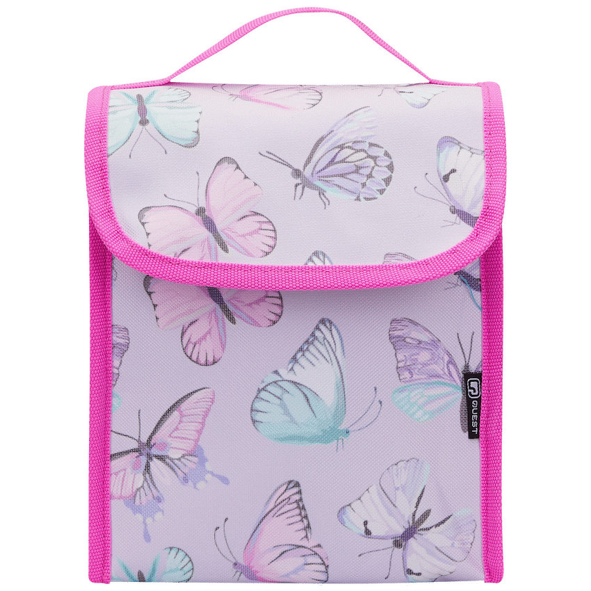 Quest Butterfly Lunch Bag - Purple