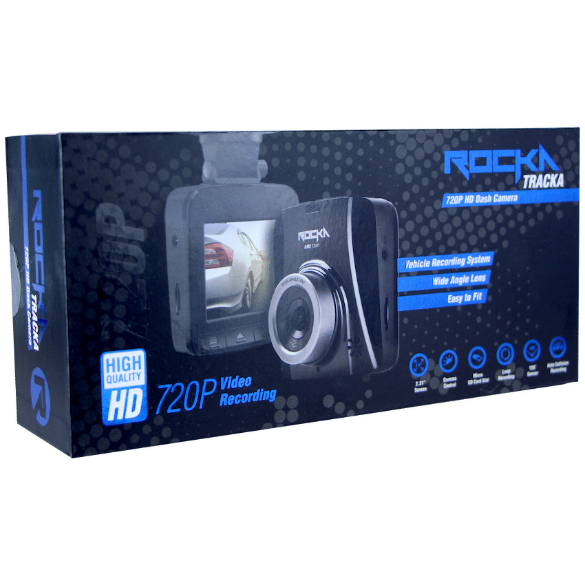 Rocka Tracka Series 720P Dash Camera