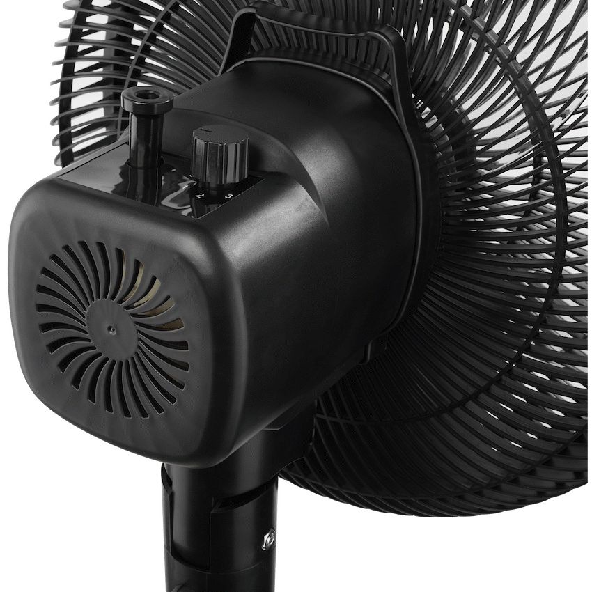 Elektra 30cm Stand Fan - Black - Image 3