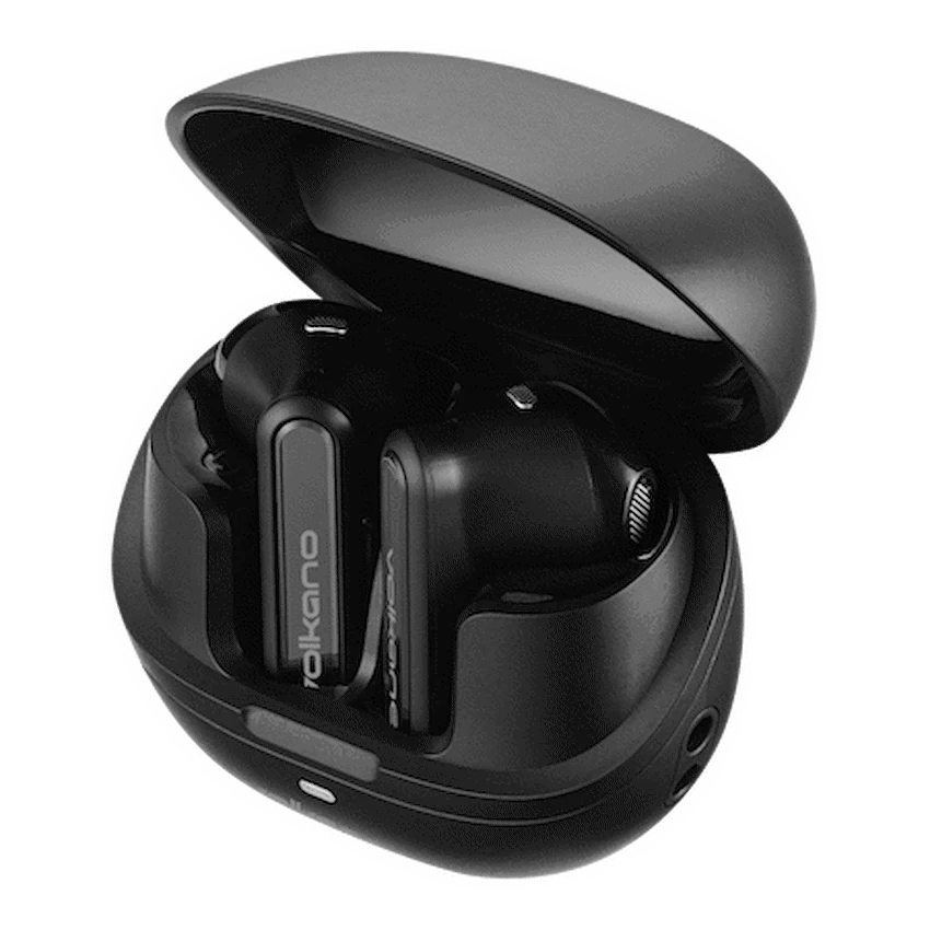 Volkano QuietFit - TWS Earphones with ANC & ENC- Black
