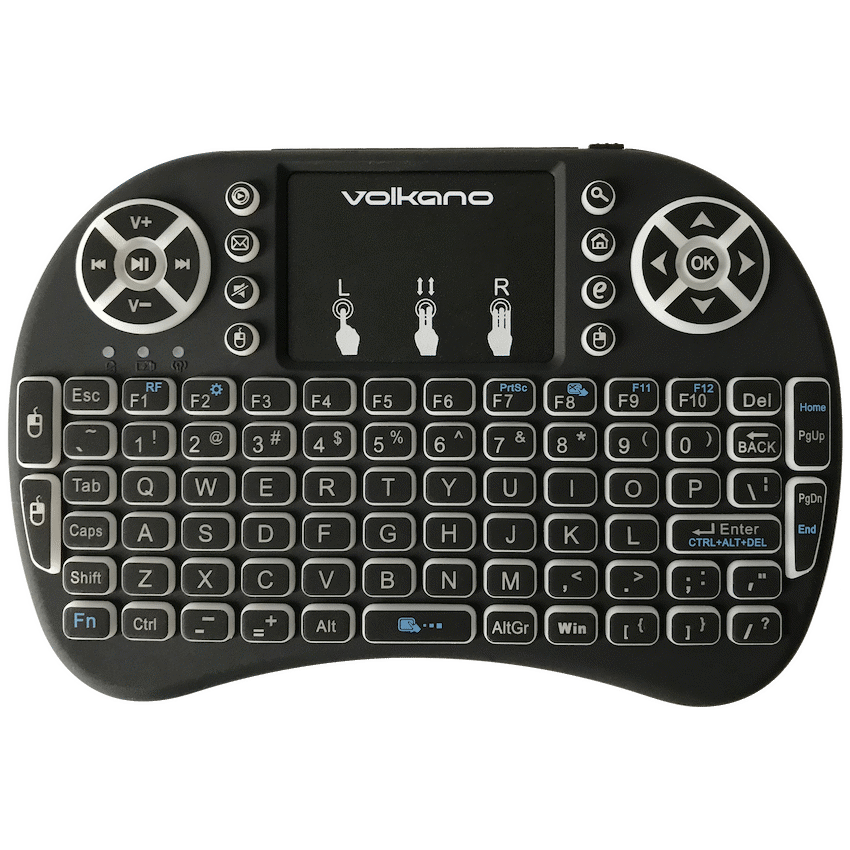 Volkano Control Series Smart TV Remote Control Keyboard and Trackpad