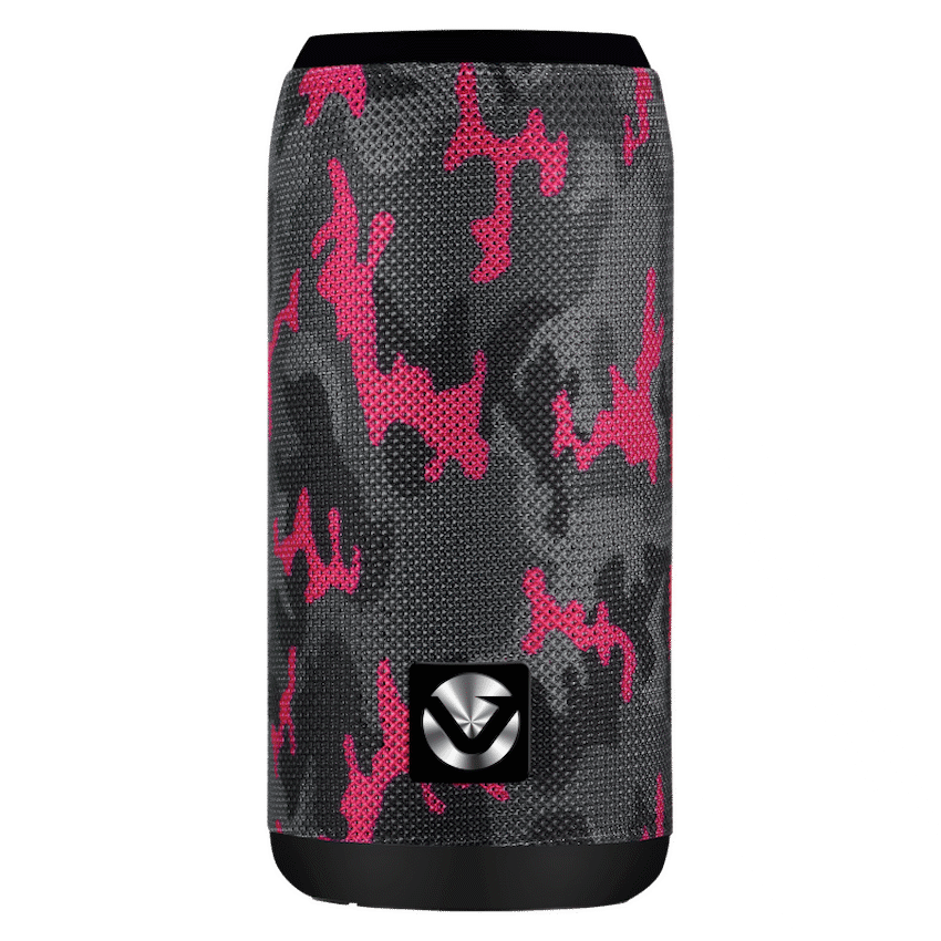 Volkano Stella Series Bluetooth Speaker - Pink Camo Design