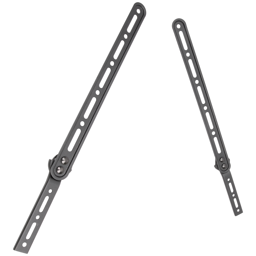 Volkano Steel Series Soundbar and Speaker TV Bracket - Black - Image 3