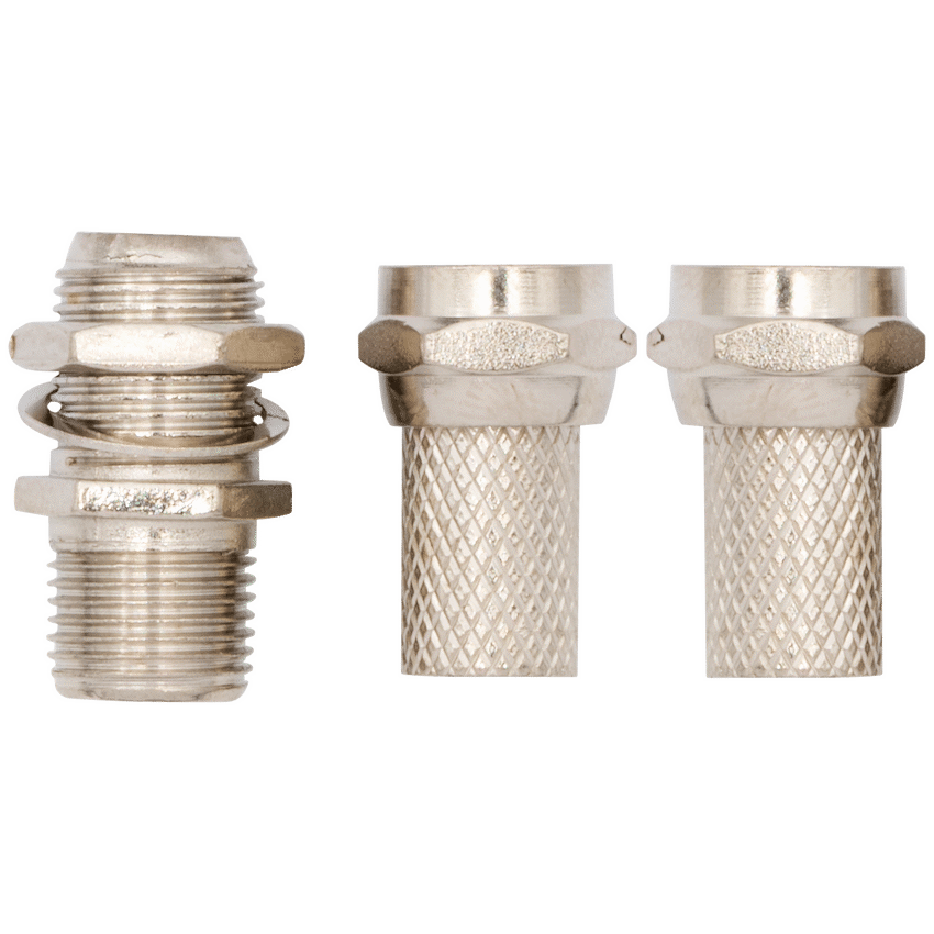 Volkano 2x F Connector & Barrel Joiner