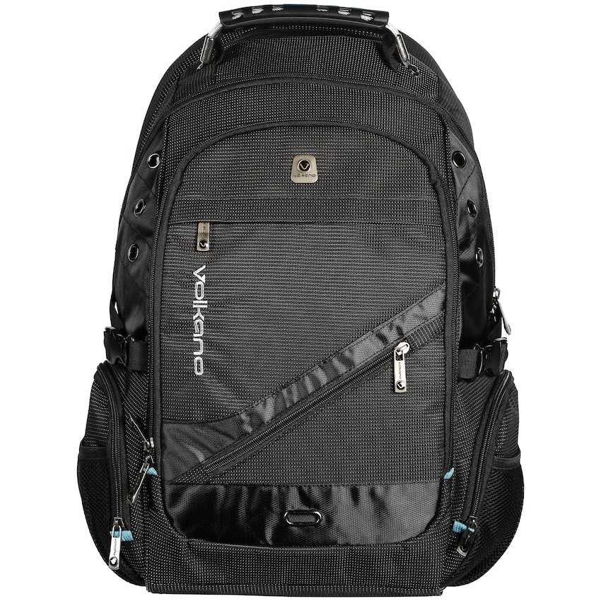 Volkano G-Unit Backpack - Black/Grey/Turquoise